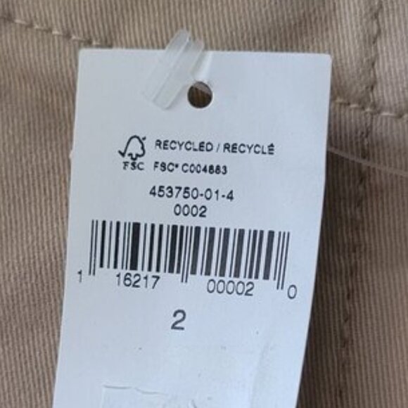 GAP Khakis NWT Skinny Mini Size 2 Pants Brand New - Picture 3 of 8